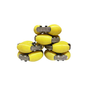 Personalizado 4 polegadas 6 rodas de liga de alumínio omnidirecional rodas 80kg carga capacidade Roller Bearing para AGV roda onipotente - Product Image 3
