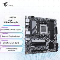 B850M-DS3H/B850M-D3HP DDR5 Motherboard Desktop Ultra-Tahan Lama dengan Saluran Ganda Mendukung CPU AMD AM5 Baru