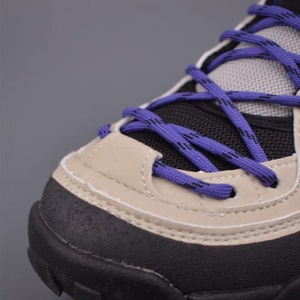 Chaussures de sport imperméables en cuir violet à lacets, haut de gamme, antidérapantes, durables, pour hommes - Product Image 3