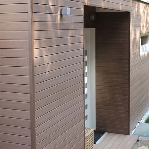 High Quality Modern Design Wall Panel Wpc Cladding for Outdoor Decoration