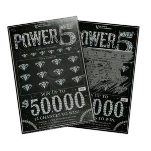 Tarjetas de papel personalizadas de alta calidad, tarjetas para rascar - Product Image 2