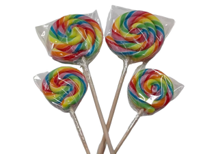 Lot <span class=keywords><strong>de</strong></span> 24 boîtes <span class=keywords><strong>de</strong></span> sucettes tournantes arc-en-ciel <span class=keywords><strong>de</strong></span> 50g, bonbons durs aux saveurs fruitées sucrées et <span class=keywords><strong>sirop</strong></span> <span class=keywords><strong>de</strong></span> fruits, 24 unités, prêts à consommer - Product Image 5