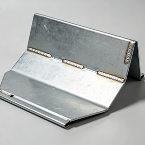 Soporte de Acero Galvanizado y Acero para Muelles, Fabricado a Medida con Corte Láser, Soldadura y Servicio de Plegado - Product Image 1