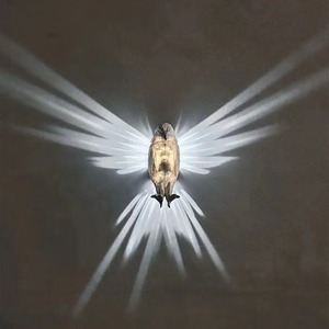Offre Spéciale Moderne 3D <span class=keywords><strong>LED</strong></span> Applique Murale Art Déco Station Indépendante Animal Design Résine Lampe pour Sommeil Nuit Salon E26 Base - Product Image 3