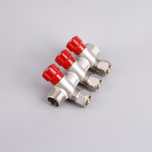 Collecteur en laiton Yuhuan 45 pour la décoration intérieure, pour le chauffage par le sol, vente directe d'usine, commande minimum 1000, nouveauté créative - Product Image 5