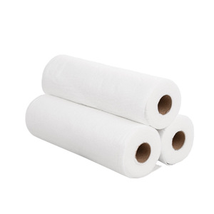Rouleau de chiffon de nettoyage de cuisine en fibre de bambou, blanc, rectangulaire, épaissi, lavable, utilisable à sec ou humide, non jetable, pour la cuisine - Product Image 5