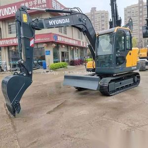 Nouvelle pelle hydraulique Hyundai HX80 modèle Advance d'occasion avec moteur Yanmar, type chenille, haute efficacité pour la construction - Product Image 2