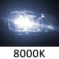 8000K Blanco Azul