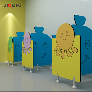 Mampara de Ducha Moderna para Niños de Guardería, Material HPL - Product Image 5