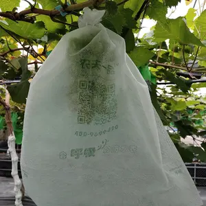 농업 과일 야외 곤충 방제 조류 방제 냉각 가방 포도 과일 덮개 보호 비닐 봉투