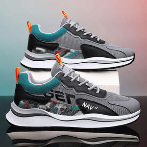 Baskets tendance de haute qualité pour hommes, chaussures de skate en cuir, chaussures décontractées polyvalentes en maille respirante pour femmes, chaussures de skateboard en toile - Product Image 4