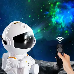 Mini lampe d'astronaute projecteur étoilé avec guitare étoile projecteur galaxie lumière projecteur nébuleuse veilleuse pour enfants