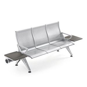 Sillas de Espera Yijiahao de Aleación de Aluminio con Portaequipajes para Uso Público en Exteriores - Product Image 3