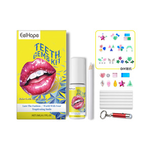 Eelhope Ensemble de décoration en <span class=keywords><strong>diamant</strong></span> à la mode pour les dents scintillantes personnalisées - Product Image 1