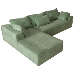 Hot Sale Modern Couch Sala Sofás Modular Seccional l Forma Sofá Sofá para Sala Sofás Set Móveis