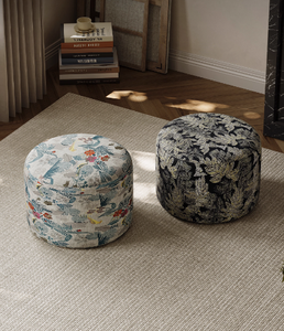 Boule de couleur moderne et <span class=keywords><strong>simple</strong></span> salon pratique petits tabourets bas canapé chaises léger doux repose-pieds pour chambre à coucher - Product Image 5