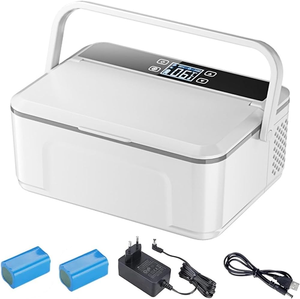 High Quality Frost-Free Rechargeable Mini Medical Cooling <b>Fridge</b> Cooler Box USB <b>Portable</b> Insulin <b>Fridge</b> for Hotel Use - Product Image 1