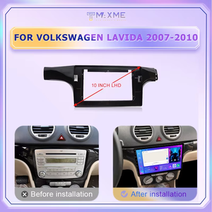 Maisimei venta al por mayor palisandro mate negro plata Color 9 pulgadas 10 pulgadas coche DVD marco para VOLKSWAGEN LAVIDA 2007 2010 2011 2012 <span class=keywords><strong>2019</strong></span> - Product Image 3