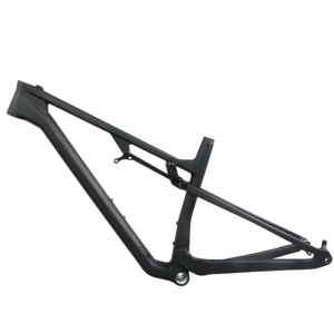 Khung xe đạp leo núi full suspension <span class=keywords><strong>carbon</strong></span> 29er T1000, bộ khung BSA 29er*2.35 FM061 - Product Image 1