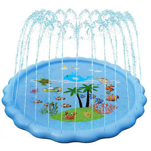 Tapis d'arrosage gonflable 170 cm pour jeux aquatiques extérieurs, pour enfants, pour s'amuser dans la piscine - Product Image 3