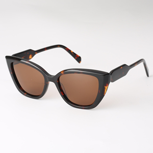 Gafas de sol de ojo de gato para mujer, montura completa de tortuga, protección UV400, protección solar, para adultos, en stock, gafas de sol de acetato - Product Image 3