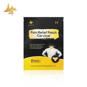 Proveedores médicos chinos Paquetes calientes y fríos Collar de cuello transdérmico Aceite de ajenjo a base de hierbas Yeso Parche para aliviar el dolor cervical - Product Image 2