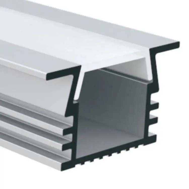 Neues Design Extrusion oxidation Schneiden LED-Streifen profil Aluminium Tisch kanal Aluminium profil für LED-Streifen