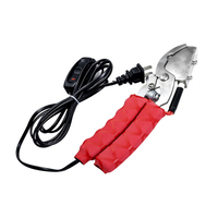 Pince de cautérisation électrique pour couper les queues de porcelets, avec poignée en acier inoxydable, ciseaux de stérilisation sans saignement pour élevage