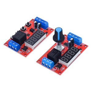 지연 시간 릴레이 모듈 DC5V12V24V 시간 프로그래밍 가능 광커플러 절연 펄스 사이클 전원 끄기 트리거 - Product Image 1