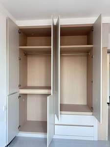 Meubles de maison Design Armoire en bois massif de haute qualité pour la maison Utilisation domestique Armoire de rangement Chambre à coucher Meubles de chambre à coucher - Product Image 3