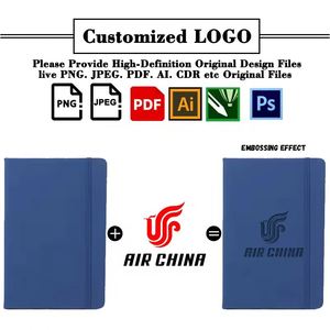 Wholesale Custom Logo A6 Cute PU Leather Notebook for School Business Gift Promo Luxury Journal Classmate Hardcover <b>Note</b> <b>Books</b> - Product Image 2