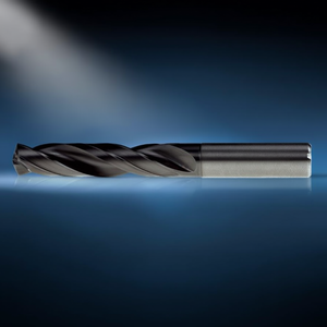 Carbide <b>Drill</b> Bit TA1044 5xD Nano TiAlN Coated With 4 <b>Guide</b> Pads For Machine Tools - Product Image 3