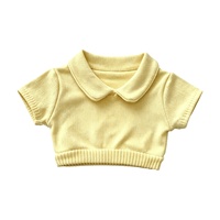 T-shirt court uni MSYO, vêtements de poupée personnalisés de 10 cm, vente en gros, cadeau promotionnel BJD