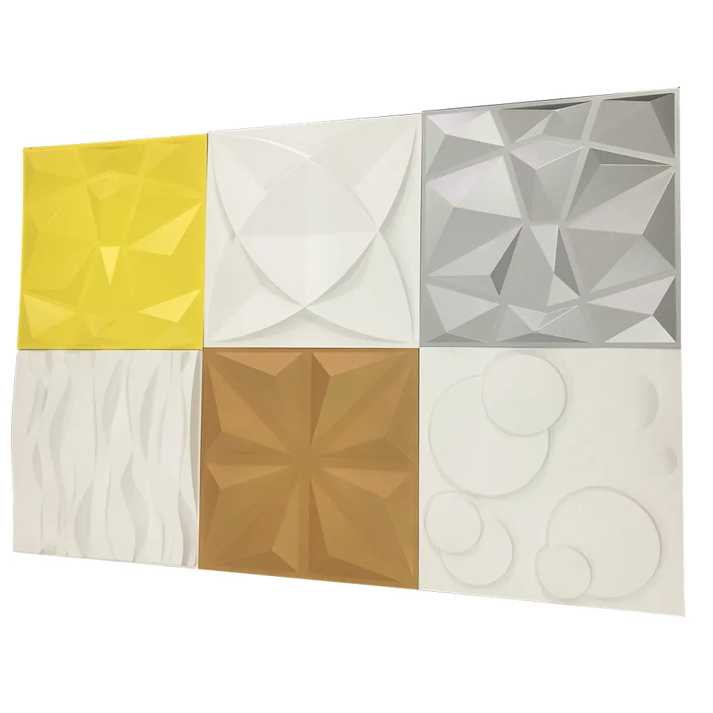 Wholesale Price Paintable 3D Decorative Wall Panel Wallpaper