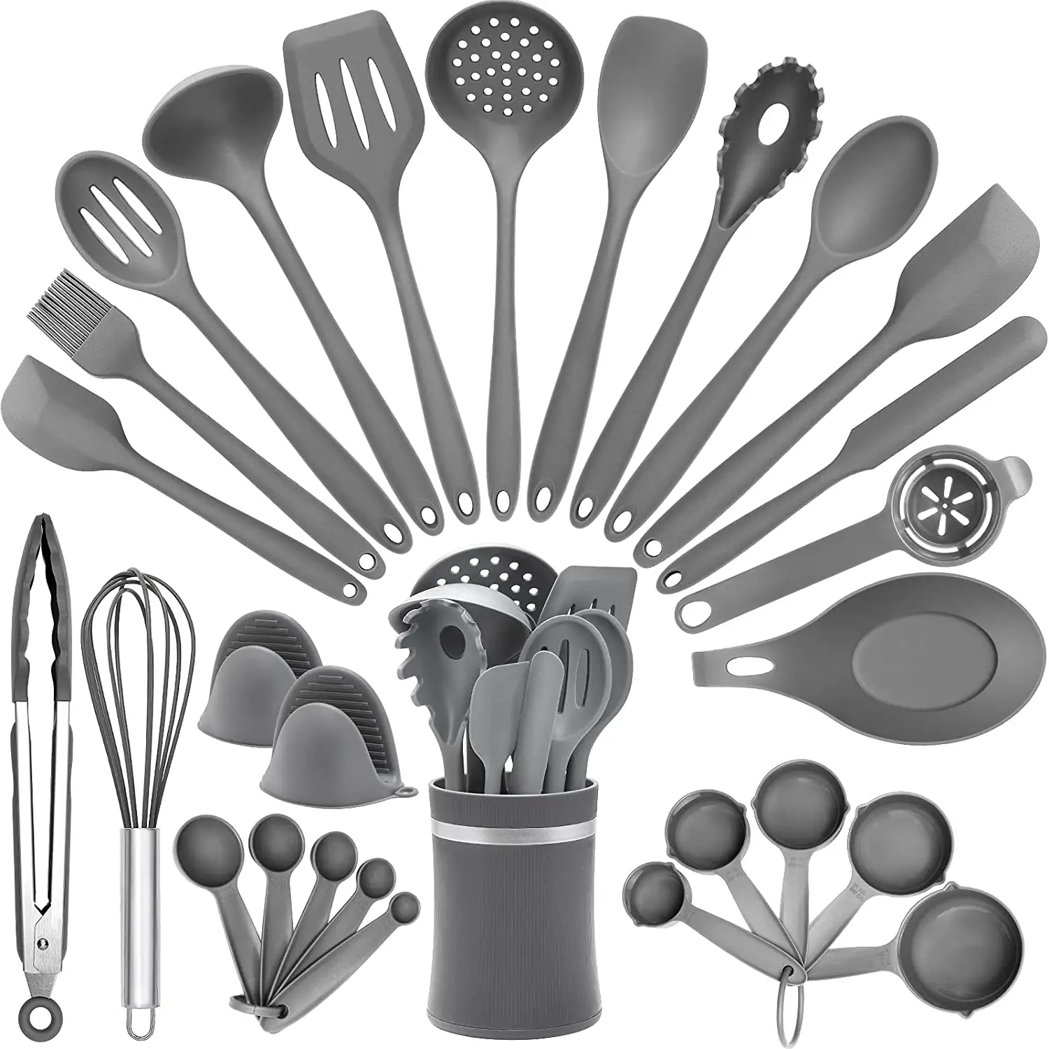 Utensílios de cozinha luxuosos, alta qualidade, acessórios de cozinha, ferramentas de cozinha, em massa, conjunto de utensílios de cozinha