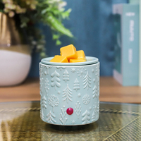 Diffuseurs de parfum électriques en céramique pour bougies, certifiés ETL, multi-tensions, à brancher, pour toutes les saisons, brûleurs d'huile et d'aromathérapie