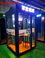 FunPark mini cabine de karaoké musique salle de chant KTV machine à monnaie DJ jeu maison arcade centre commercial rue parc cabine insonorisée