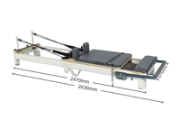 Meilleures ventes : Machine de Pilates Reformer portable et pliable Celux avec cadre en aluminium pour la maison et les studios de yoga et de Pilates