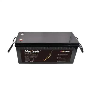 バッテリー12.8V 200AHエネルギー貯蔵バッテリー100% 電力6000サイクル生命電気自転車バッテリーパックリチウムイオン - Product Image 1