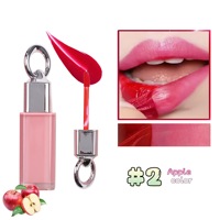 Gloss à lèvres peel-off, teinte à lèvres brillante, couleur hydratante pour les lèvres, maquillage peel-off, marque privée OEM ODM, teinte à lèvres peel-off