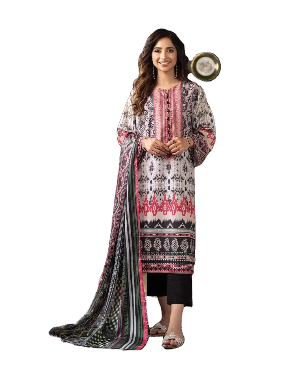 인도 샬워 Kurta 원피스 salwar kameez 멋진 색상 세트 파티 놀라운 뜨거운 판매 파키스탄 숙녀 세트 인도 여름 뜨거운