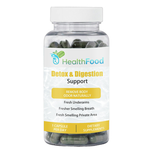 OEM ODM Custom Detox Digestion Support Capsules with Peppermint Leaf Deodorant Capsules Fresher Underarms and Smelling Breath - Product Image 1