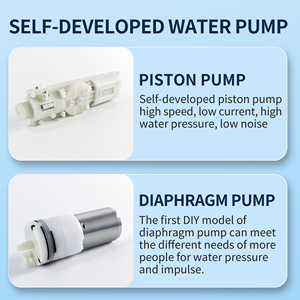 Irrigatore Orale Elettrico Portatile Ricaricabile Senza Fili per Casa, Potente Idropulsore Dentale con Serbatoio Grande - Product Image 6