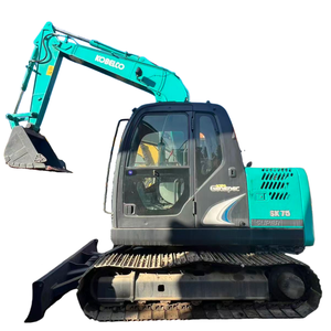รถขุดตีนตะขาบ KOBELCO SK75mini มือสอง น้ำหนัก 7.5 ตัน สภาพ 90% รถขุดตีนตะขาบ KOBELCO SK75 มือสอง เครื่องจักรก่อสร้าง ผลิตในญี่ปุ่น - Product Image 1