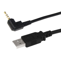 Câble audio USB vers Aux 3,0 mm 3,5 mm mâle-femelle à extrémités ouvertes de 1 m