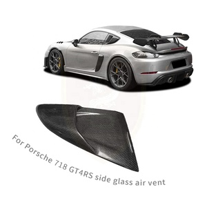 Pour Porsche 718 Cayman Boxster GT4RS, prise <span class=keywords><strong>d</strong></span>'<span class=keywords><strong>air</strong></span> latérale en carbone sec - Product Image 2