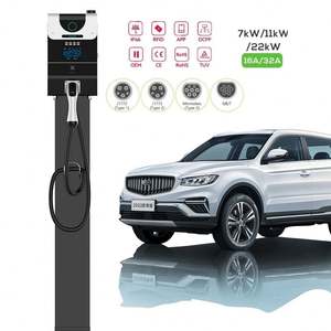 Stazione di Ricarica EV AC Wallbox 32A 22-43kW Nuova 2022 Tipo 2 Caricatore GBT per <span class=keywords><strong>Fiat</strong></span> 500 per E F I-PACE di XUDIANTONG - Product Image 1