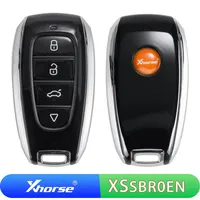 Clé télécommande universelle intelligente Xhorse VVDI XSSBR0EN série XM38, style SUB.RU, 4 boutons, clés de véhicule