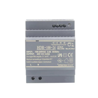 Alimentation industrielle à découpage HDR-150-24V, ultra-mince, ignifuge, pour rail DIN, 150W