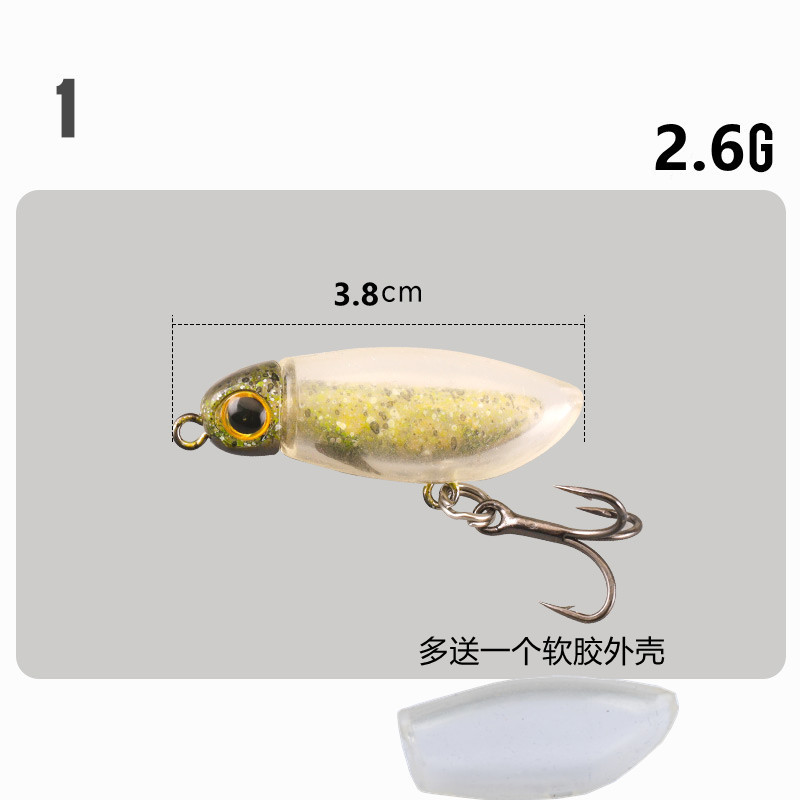 Matita 1 # nero e grigio (1 altro guscio di gomma morbida)